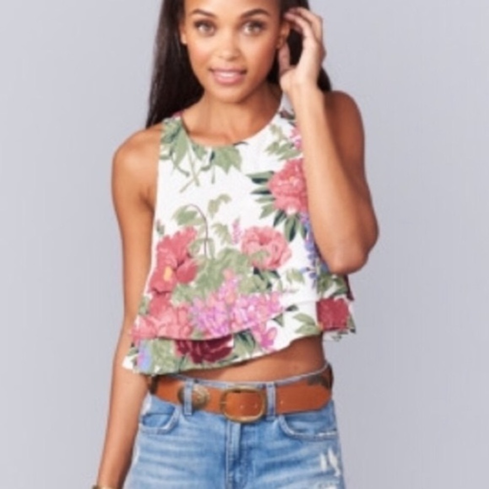 Show me your Mumu King Crop top Duchess floral